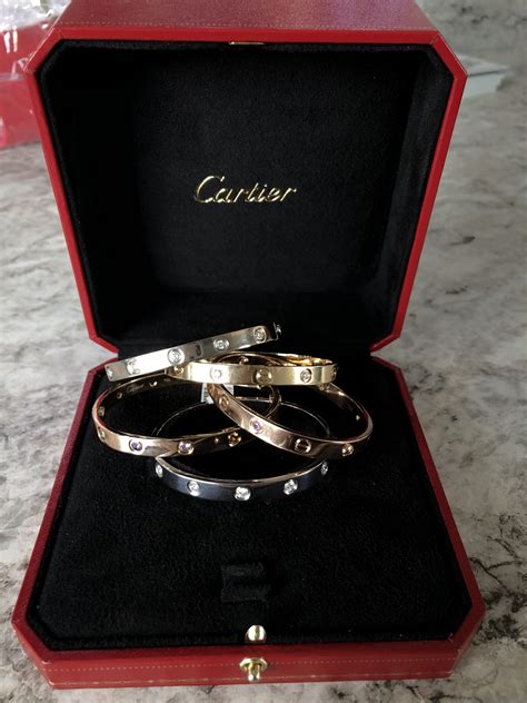 buy cartier love bracelet box|matching cartier love bracelets.